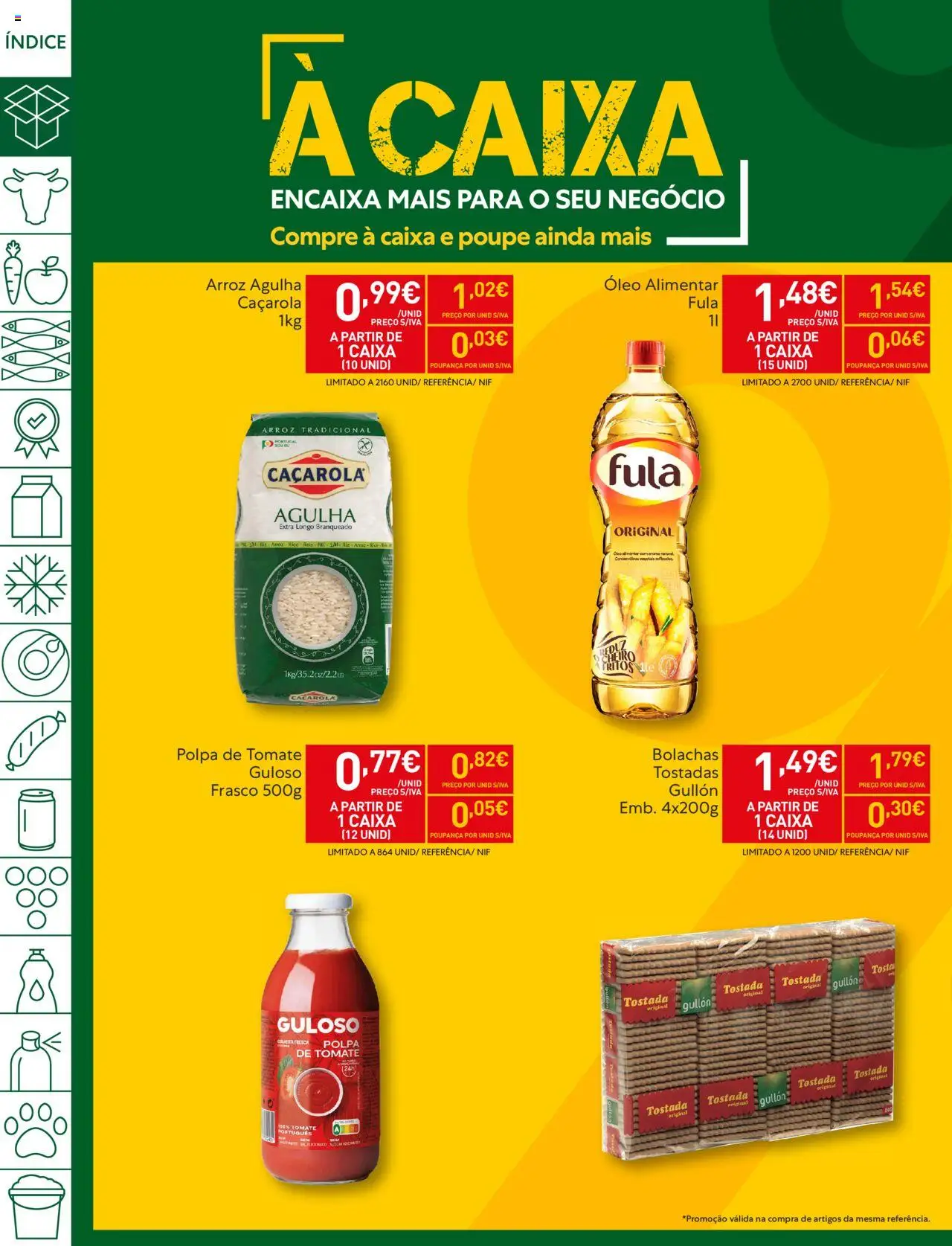 Recheio folheto │ válido de 24.06.2025 | Página: 2 | Produtos: Bolachas, Óleo, Arroz, Tomate