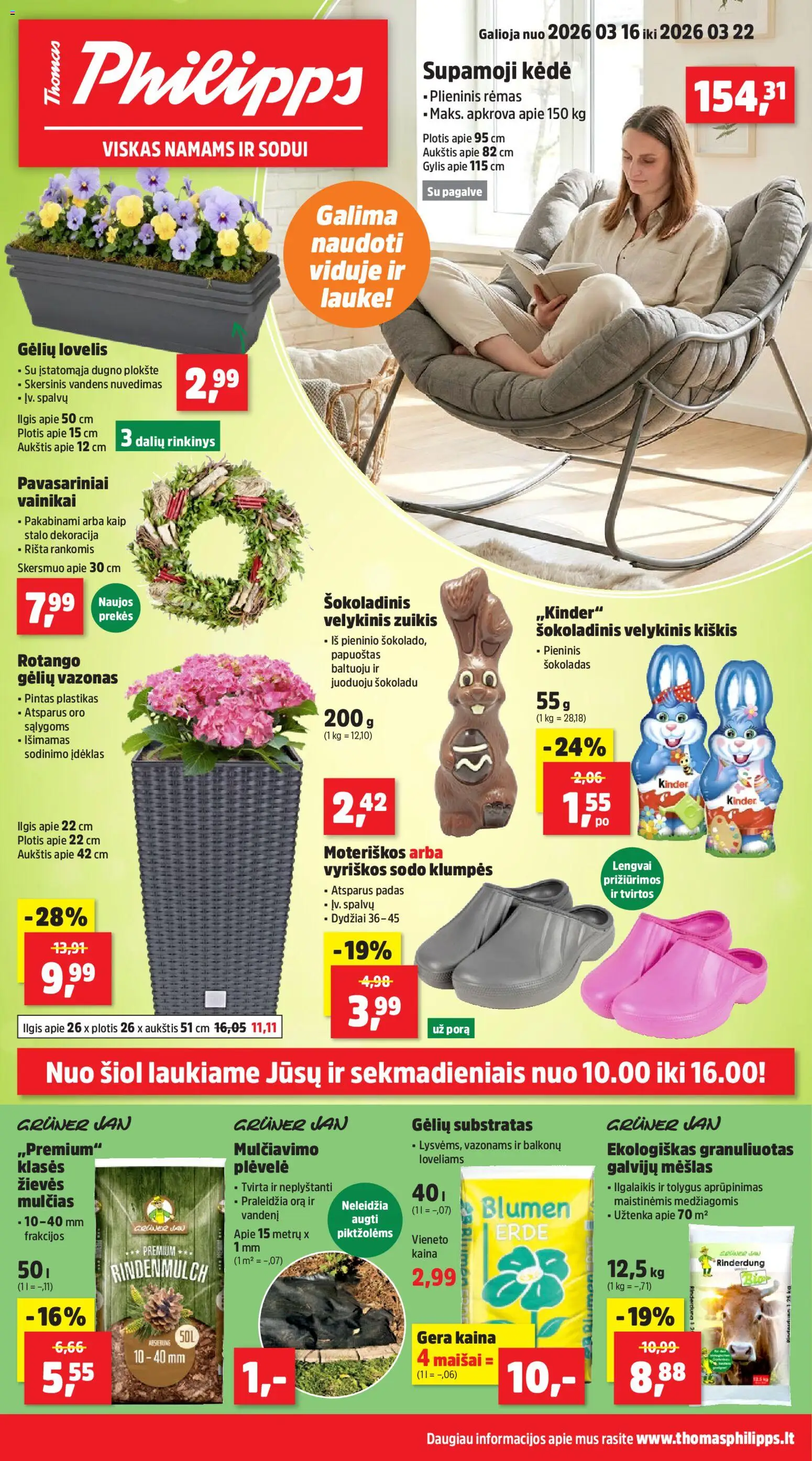 Thomas Philipps akcijos nuo 16.03.2026 | Puslapis: 1