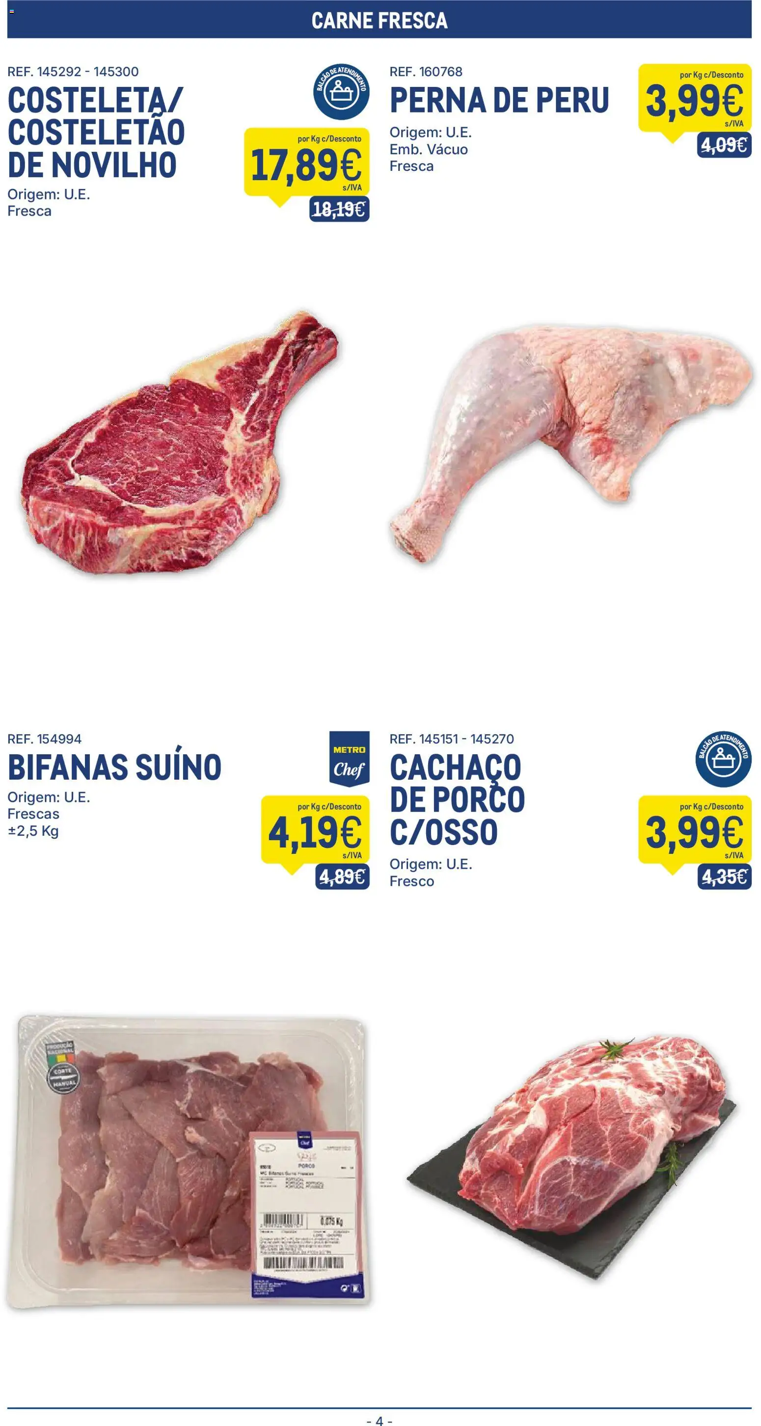 Makro folheto │ válido de 28.10.2025 | Página: 4 | Produtos: Peru, Carne
