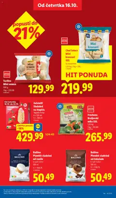 Gelatelli Sladoled na štapiću, Jagoda krisp 6 x 120 ml - pregled Lidl kataloga - važi od 16.10.2025 | Strana: 11
