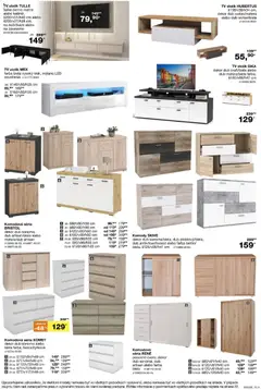 Sconto nábytok leták platný od 04.03.2026 | Strana: 10 | Produkty: Tv, Tv stolik, Komody
