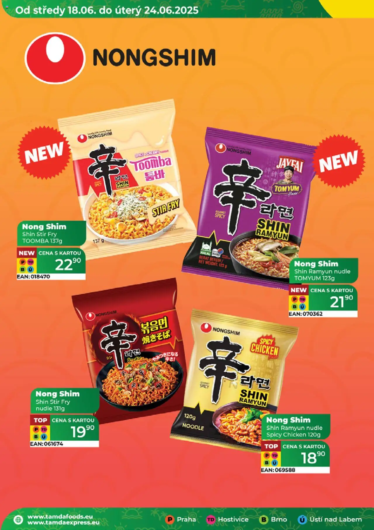 Tamda Foods leták od 18.06.2025 | Strana: 52 | Produkty: Nudle