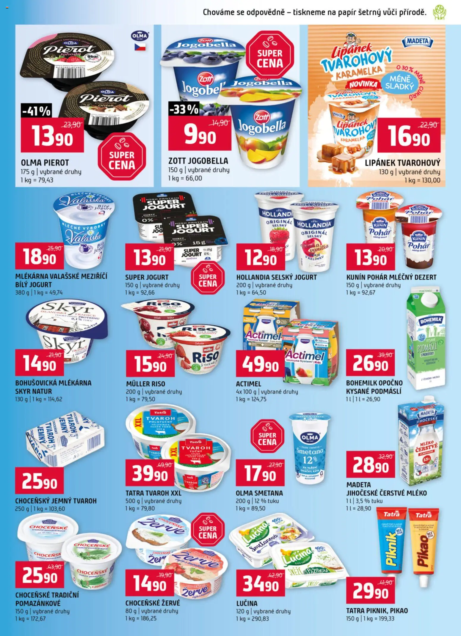 Terno leták od 25.02.2026 | Strana: 5 | Produkty: Žervé, Podmáslí, Skyr, Jogobella