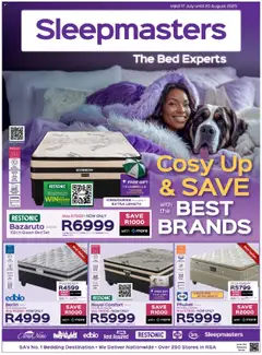 Preview of Sleepmasters specials valid from 17.07.2025