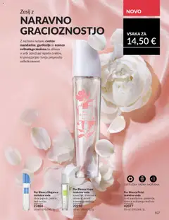 Novi Avon katalog ponudbe – veljaven od 01.09.2025 | Stran: 107 | Izdelki: Disava, Voda, Toaletna voda