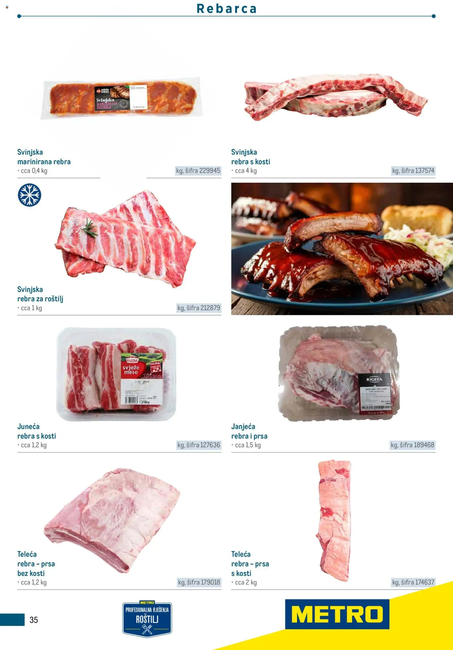 Metro katalog | vrijedi od 05.03.2026 | Stranica: 35 | Proizvodi: Roštilj, Meso
