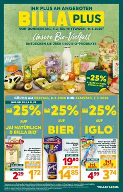 Billa Plus Flugblatt - Niederösterreich ab 05.02.2026 gültig