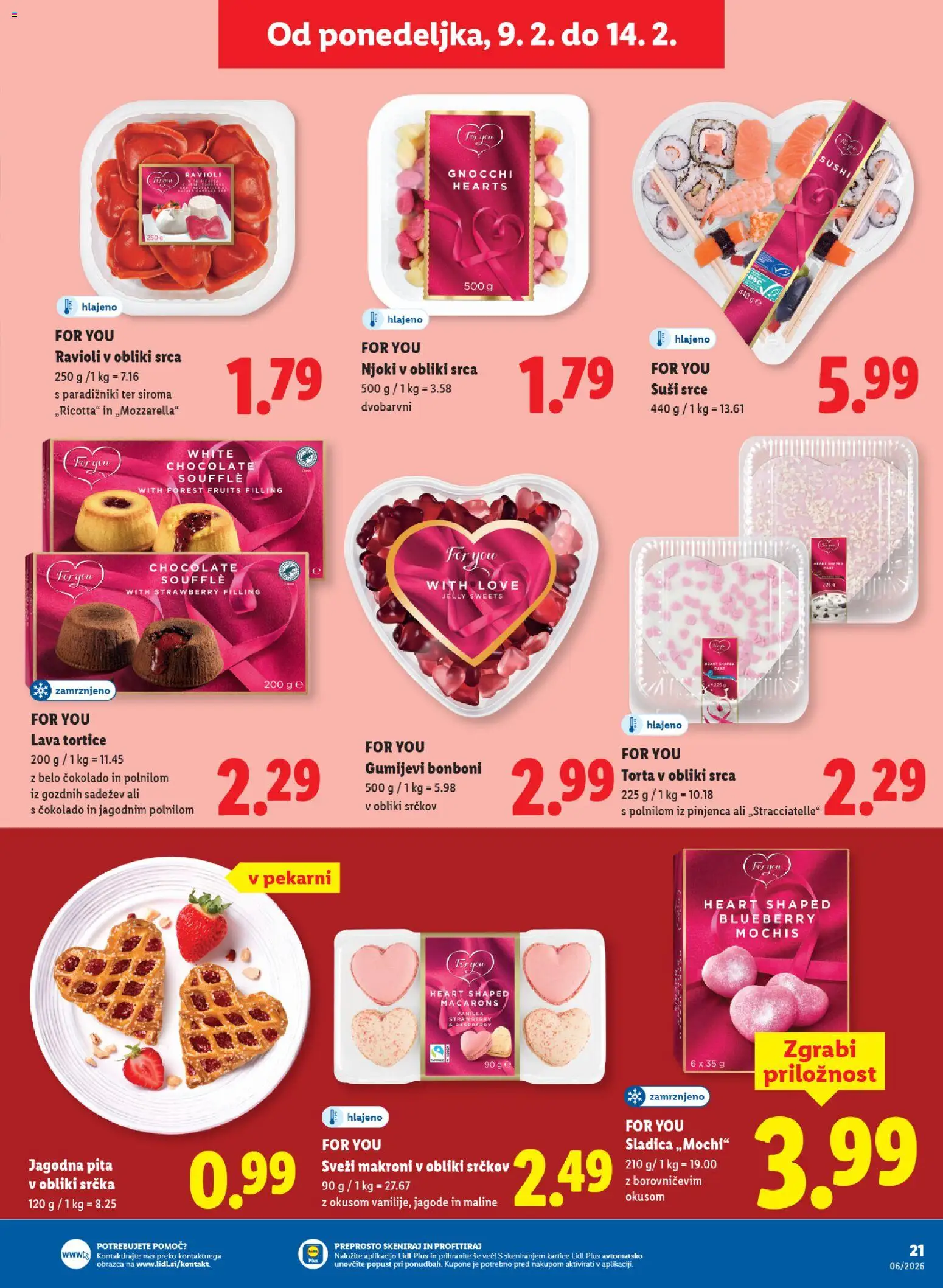 Novi Lidl katalog ponudbe – veljaven od 05.02.2026 | Stran: 33 | Izdelki: Bonboni, Pita, Njoki, Maline