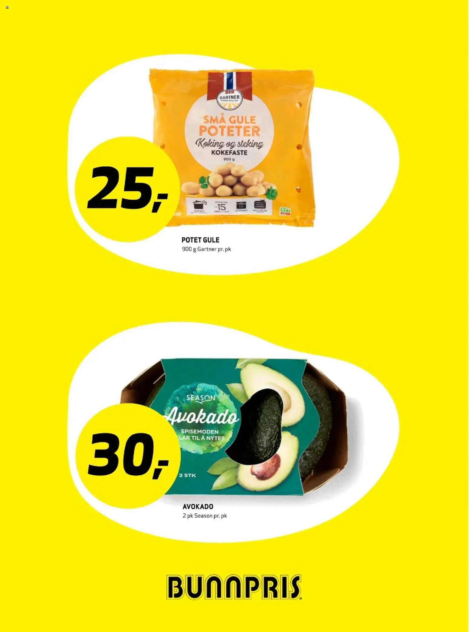 {H1} | Side: 12 | Produkter: Avokado, Poteter