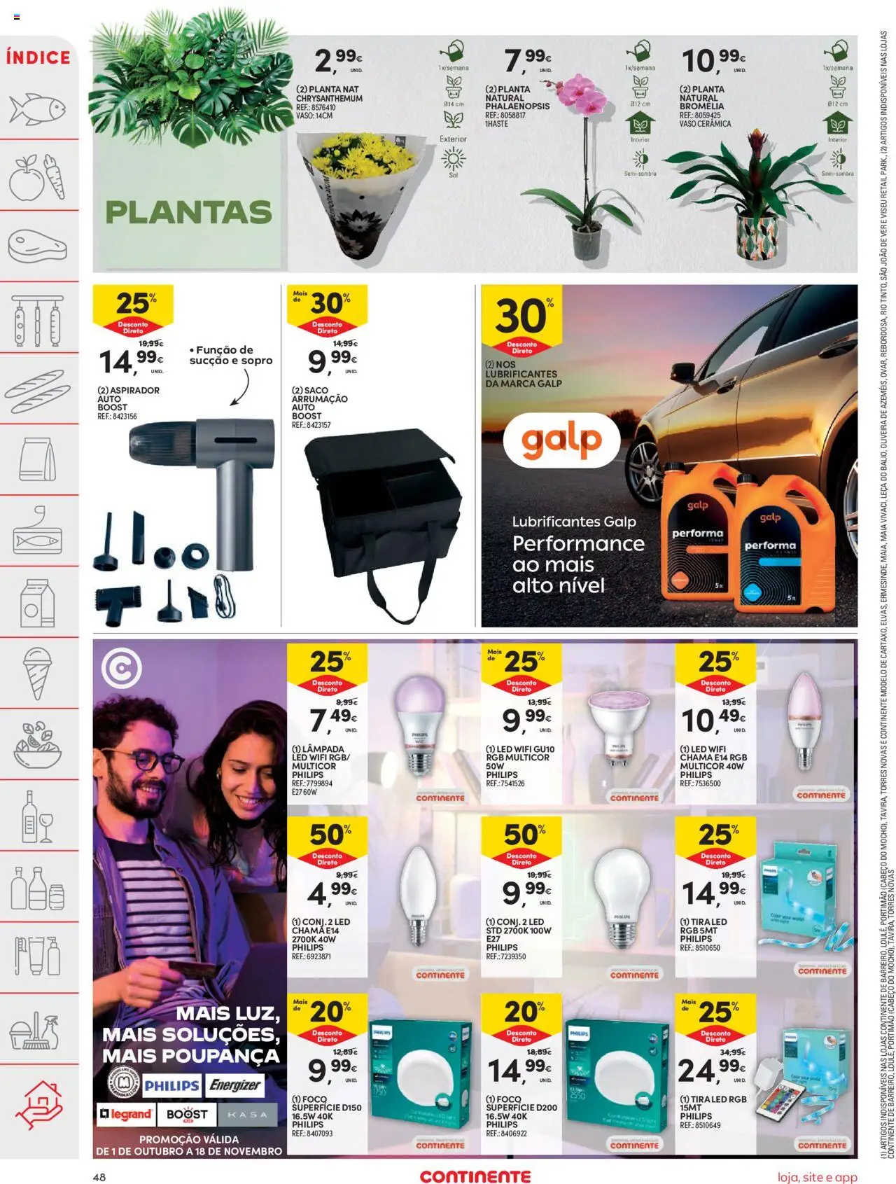 Continente folheto │ válido de 14.10.2025 | Página: 48 | Produtos: Aspirador, Vaso