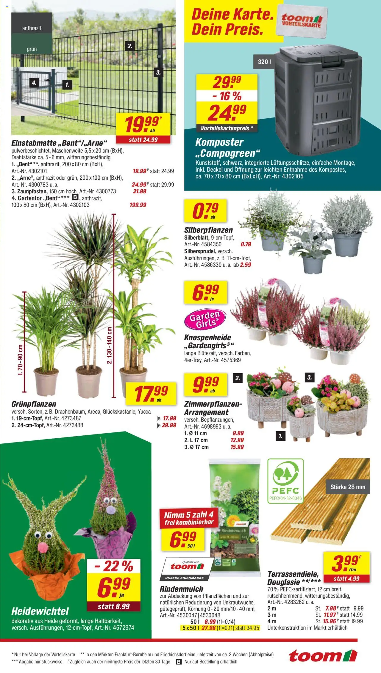 Toom Baumarkt - Prospekt – gültig ab 04.10.2025 | Seite: 3 | Produkte: Rindenmulch