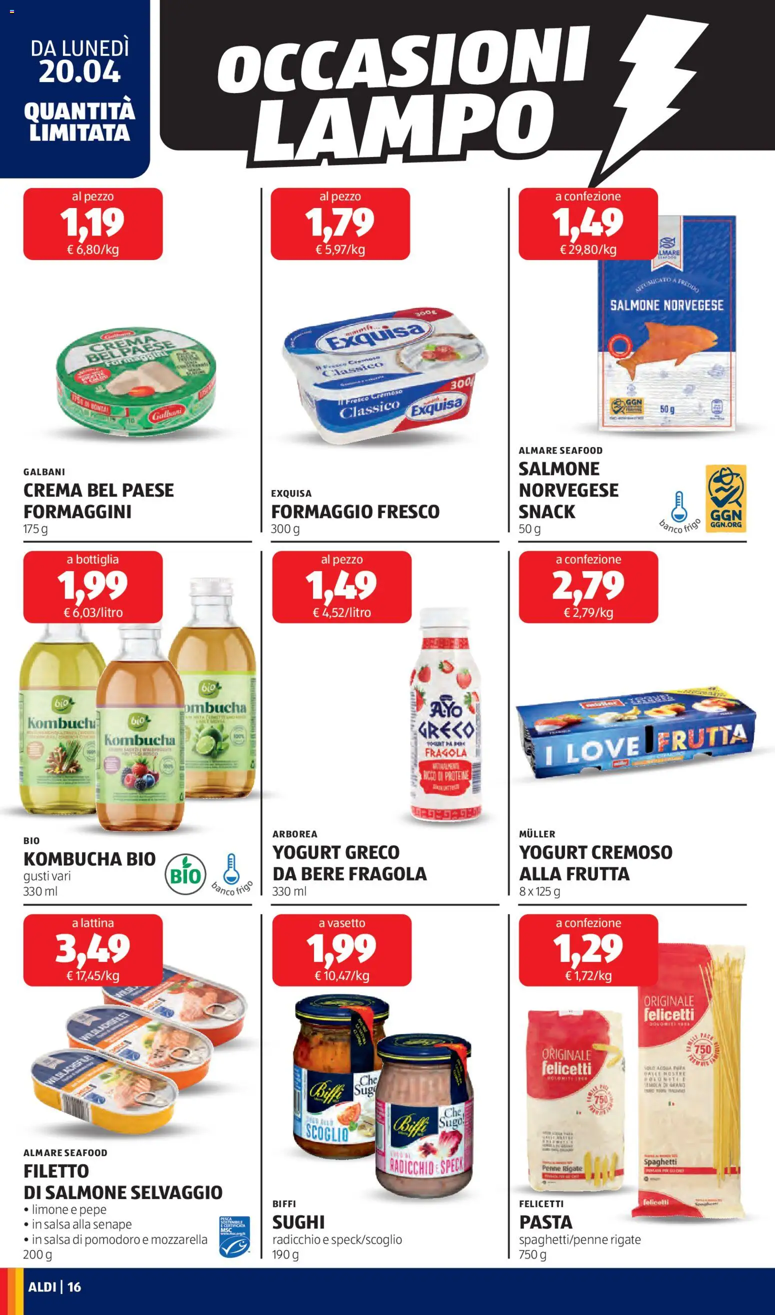 Volantino Aldi del 20.04.2026 | Pagina: 16
