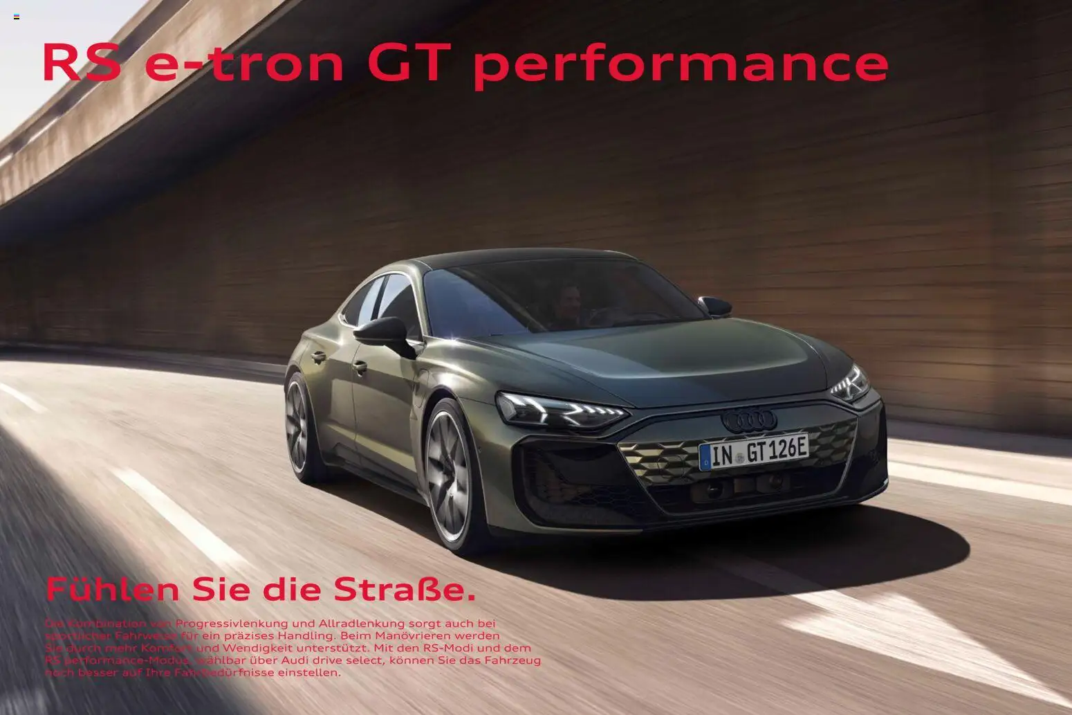 Audi  RS e-tron GT / RS e-tron GT performance – gültig ab 28.10.2025 | Seite: 8