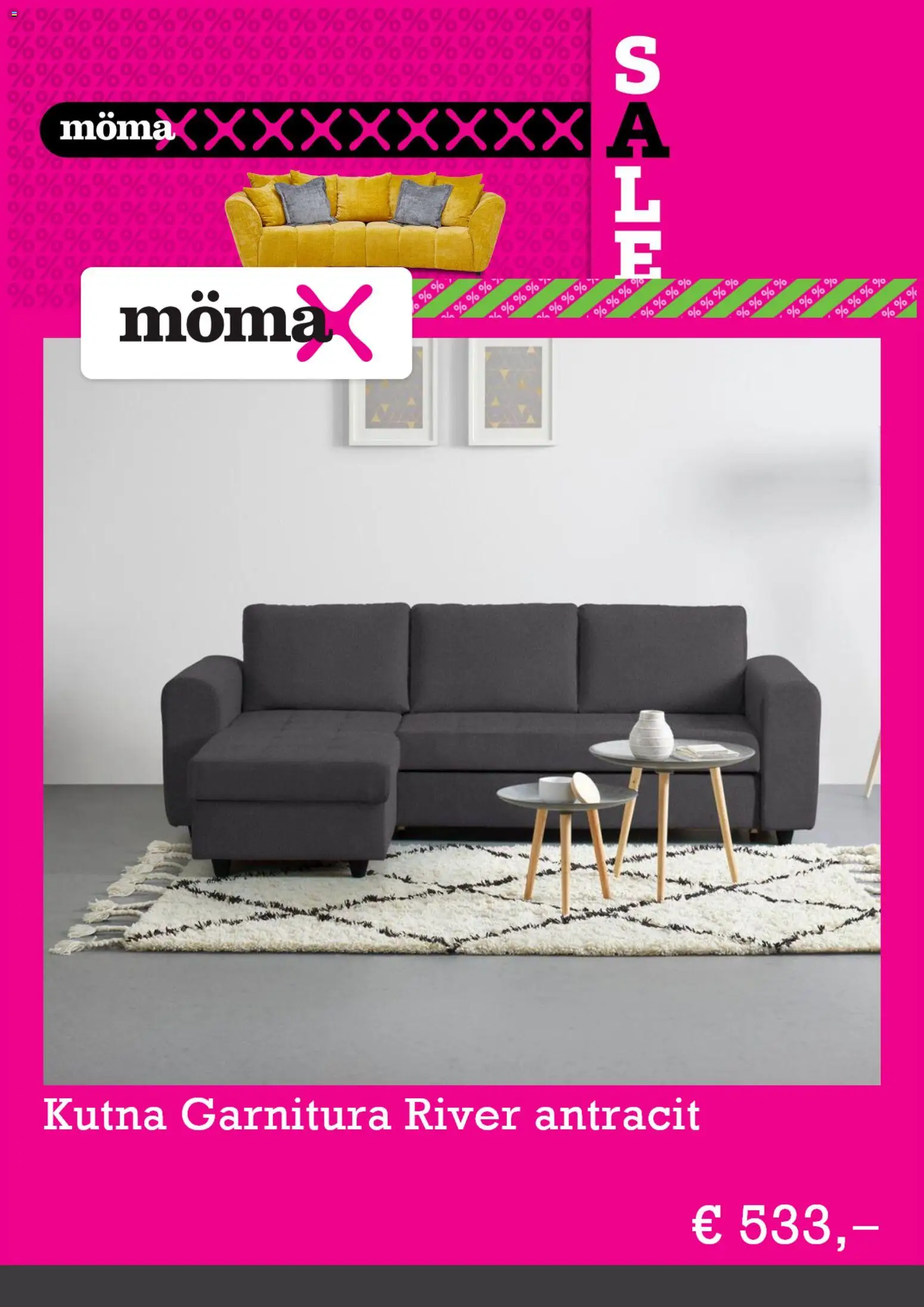 Mömax katalog | vrijedi od 05.01.2026 | Stranica: 7 | Proizvodi: Kutna garnitura