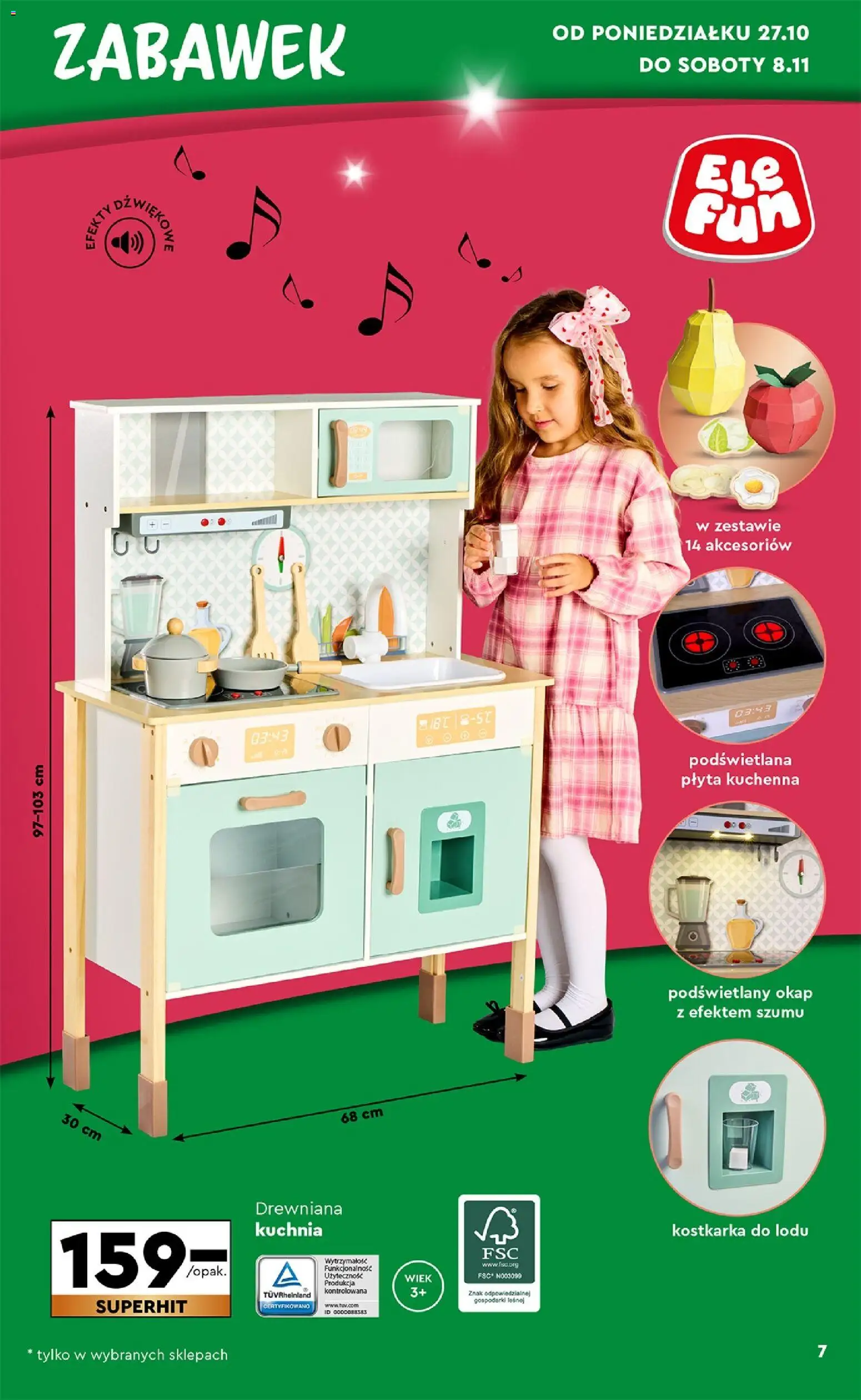 Biedronka Black Friday od 25.10.2025 | Strona: 7 | Produkty: Płyta kuchenna, Okap