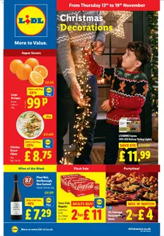 Preview of Lidl - Christmas Decorations valid from 13.11.2025