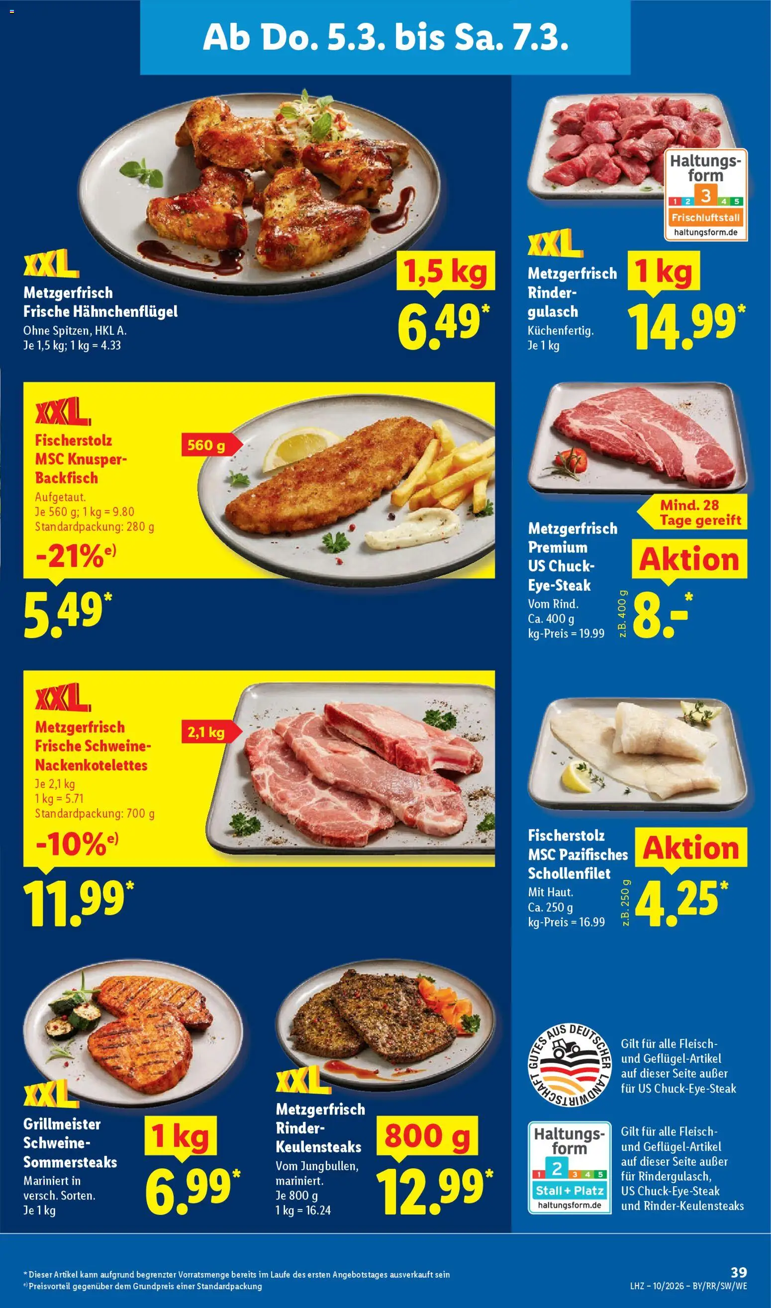 Lidl Prospekt Bestwig – gültig ab 02.03.2026 | Seite: 63 | Produkte: Gulasch, Fleisch