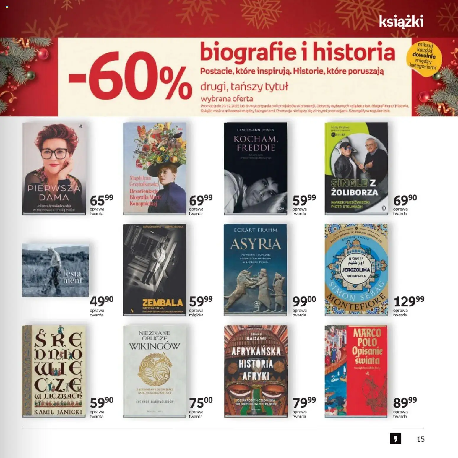 Empik promocje - Witaj w klubie znajdujących trafione prezenty dla każdego od 10.12.2025 | Strona: 15 | Produkty: Książki