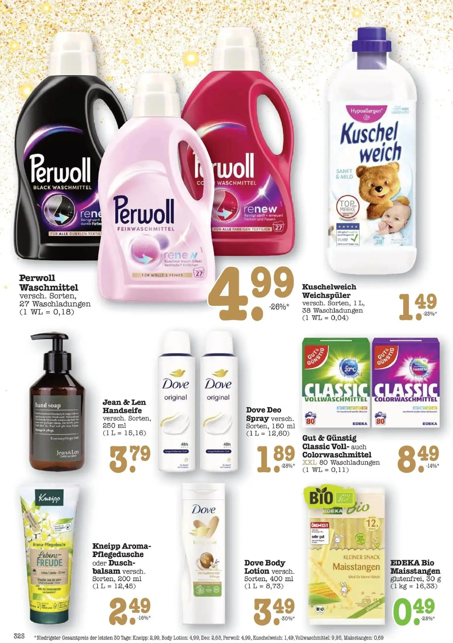 Edeka prospekt Offenbach	 – gültig ab 08.12.2025 | Seite: 32 | Produkte: Deodorant, Weichspüler, Body Lotion, Shower Gel