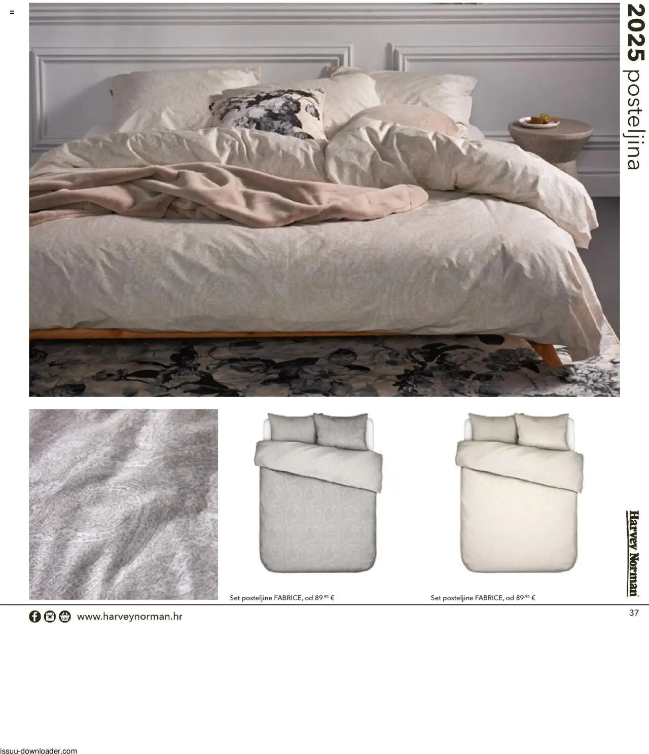Harvey Norman katalog | vrijedi od 15.05.2025 | Stranica: 37 | Proizvodi: Posteljina