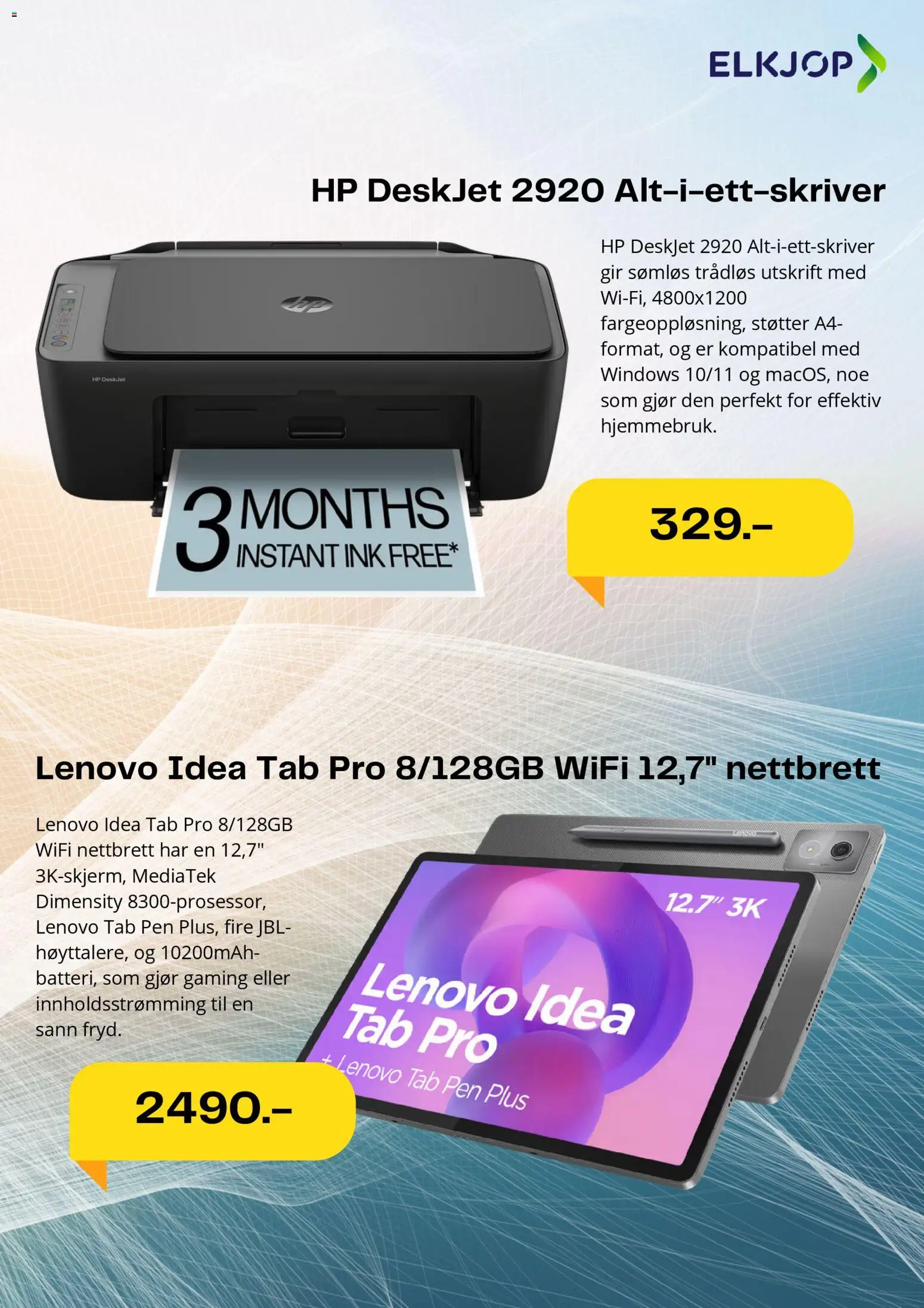 {H1} | Side: 4 | Produkter: Nettbrett