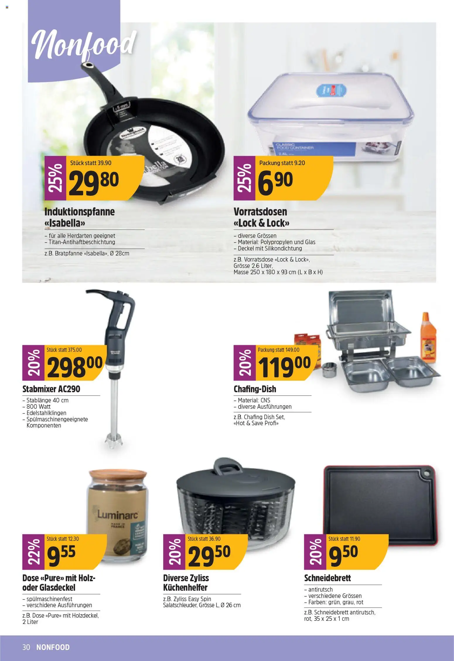 TopCC Aktionen – gültig ab 03.11.2025 | Seite: 30 | Produkte: Stabmixer