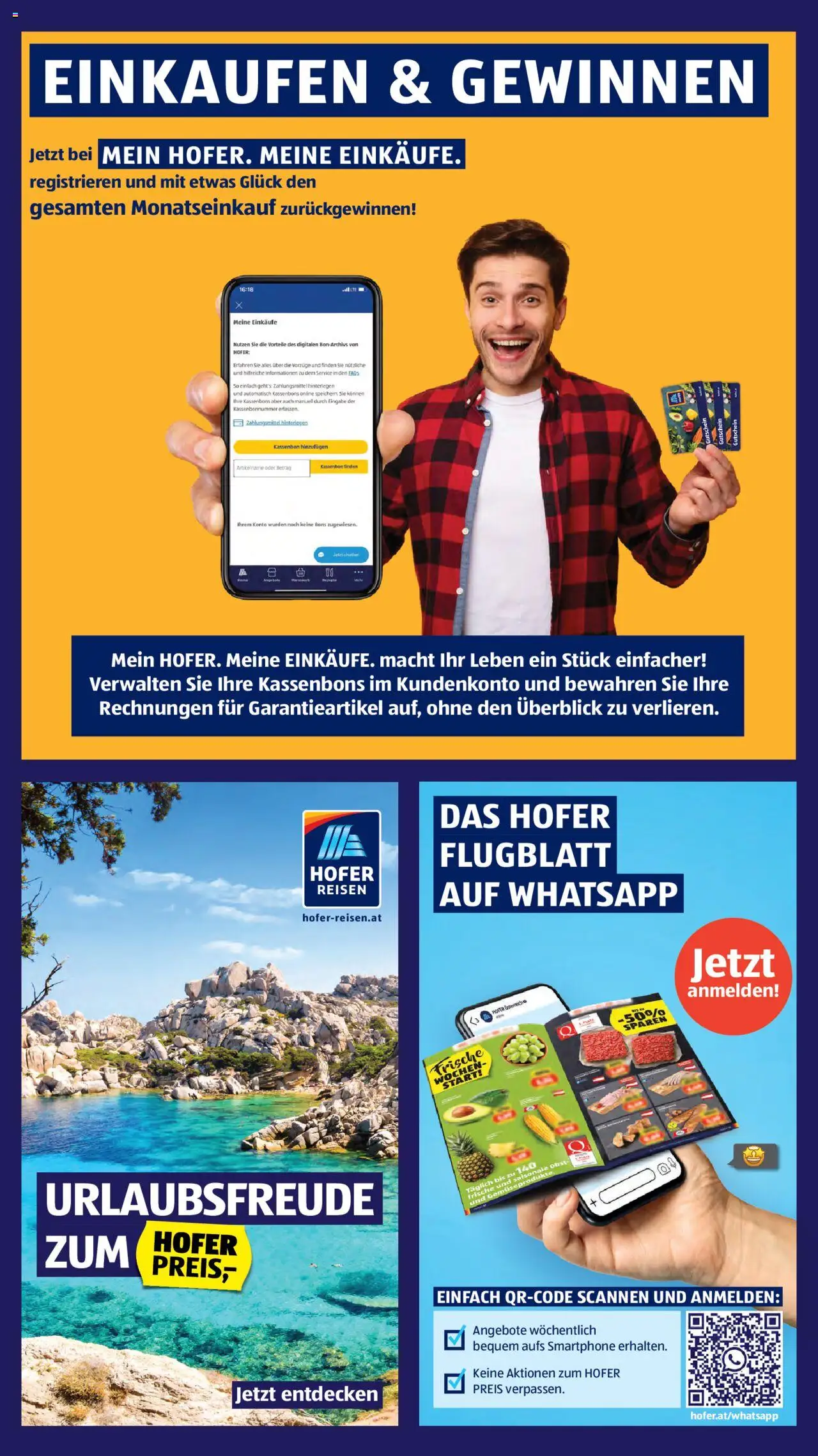 Hofer Flugblatt gültig ab 22.08.2025 | Seite: 3 | Produkte: Obst, Smartphone
