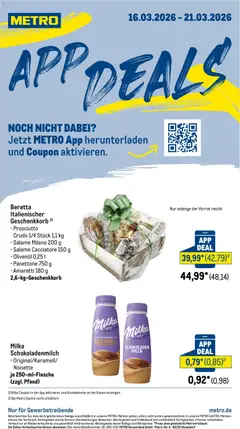 Metro App Deals ab 16.03.2026 gültig