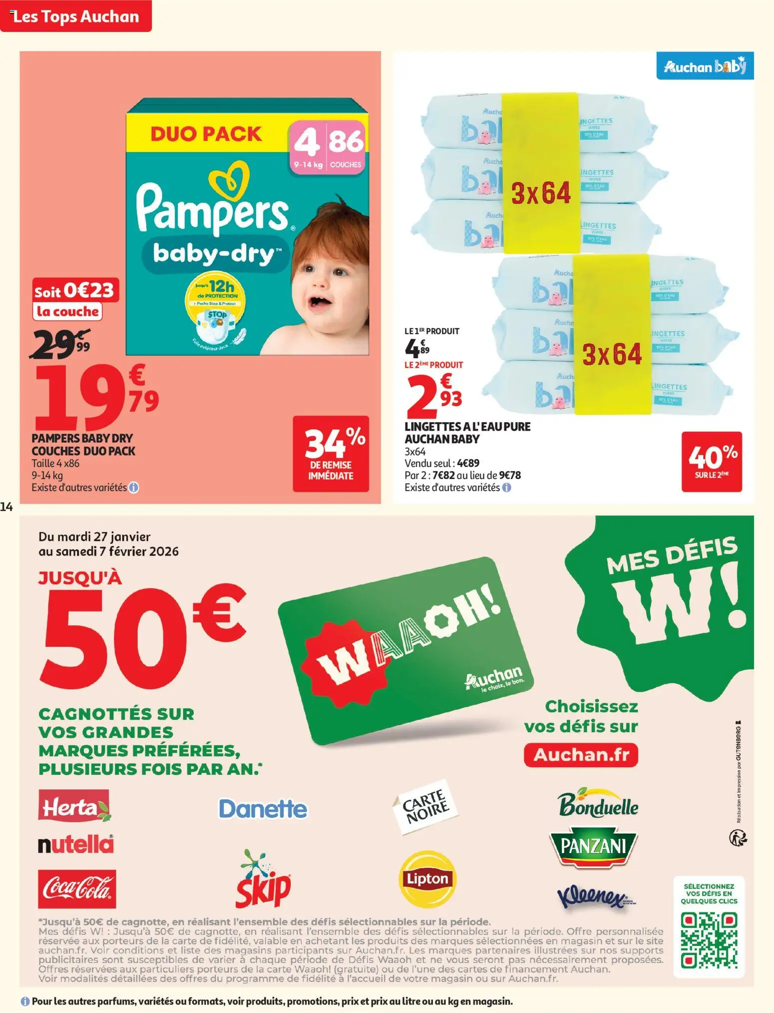 {H1} | Pagina: 14 | Producten: NOS, Pampers, La, Mes