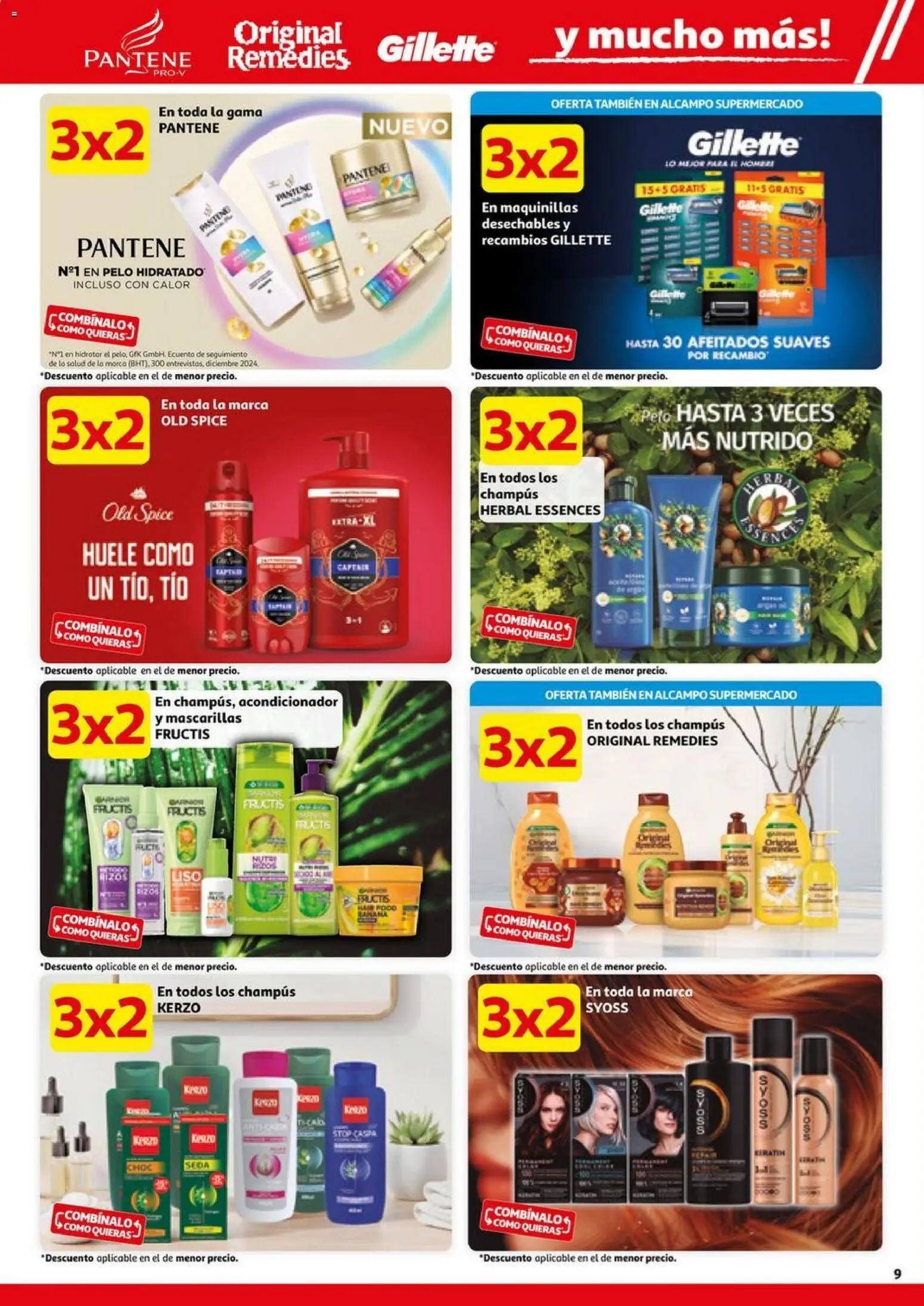 Alcampo - HP Nacional Unificado │ válido desde el 23.10.2025 | Página: 9 | Productos: Acondicionador