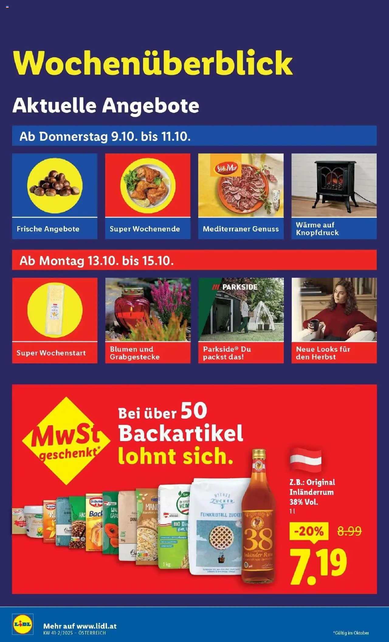Lidl - Jenbach, Eferding, Dornbirn gültig ab 09.10.2025 | Seite: 2 | Produkte: Zucker
