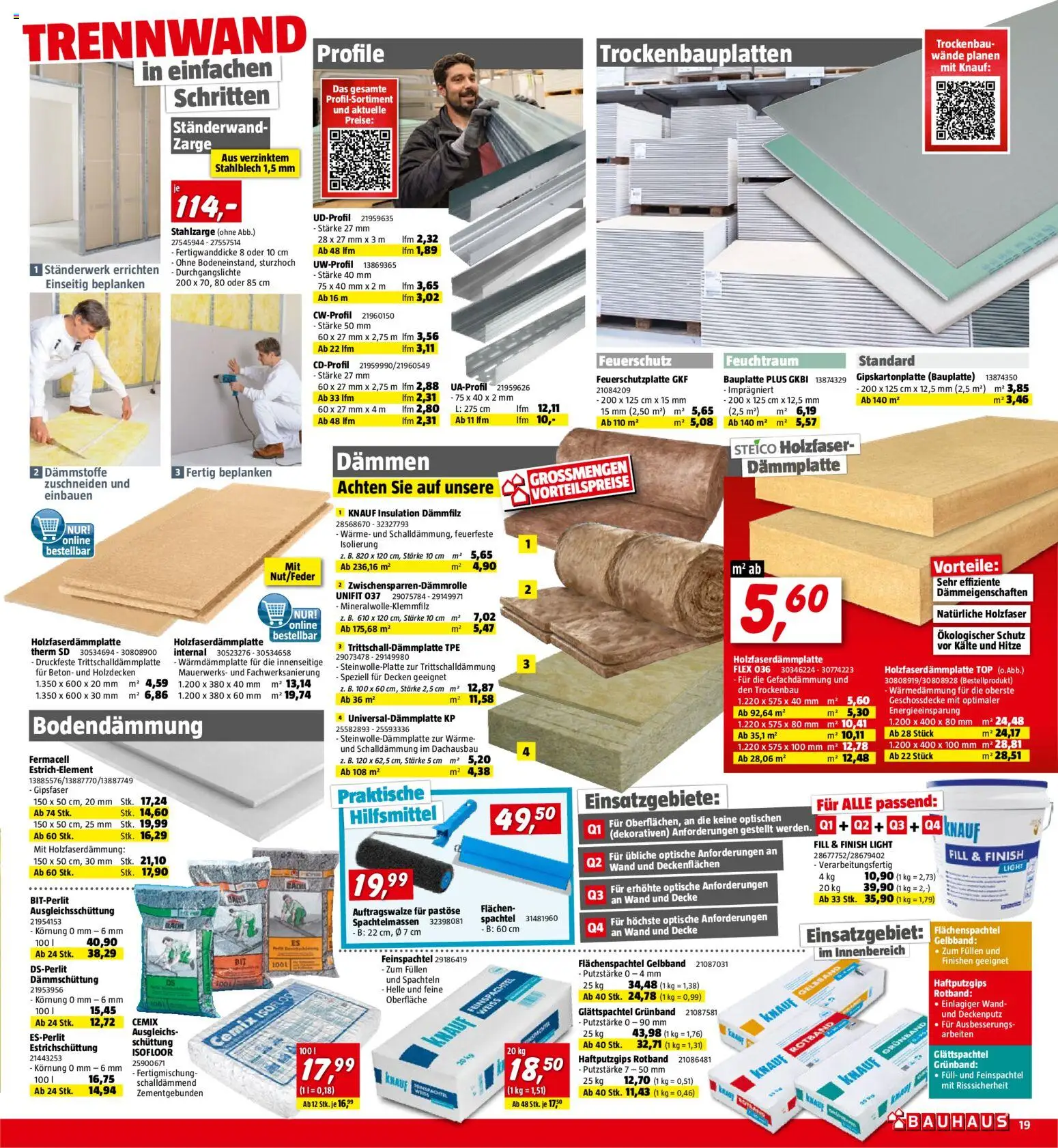 Bauhaus Prospekt aktuell gültig ab 29.04.2026 | Seite: 19 | Produkte: Decke