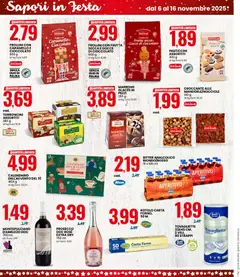 Anteprima del volantino Volantino Eurospin	 valido a partire dal 06.11.2025 | Pagina: 4 | Prodotti: Tè, Frutta, Forno, Tovagliette