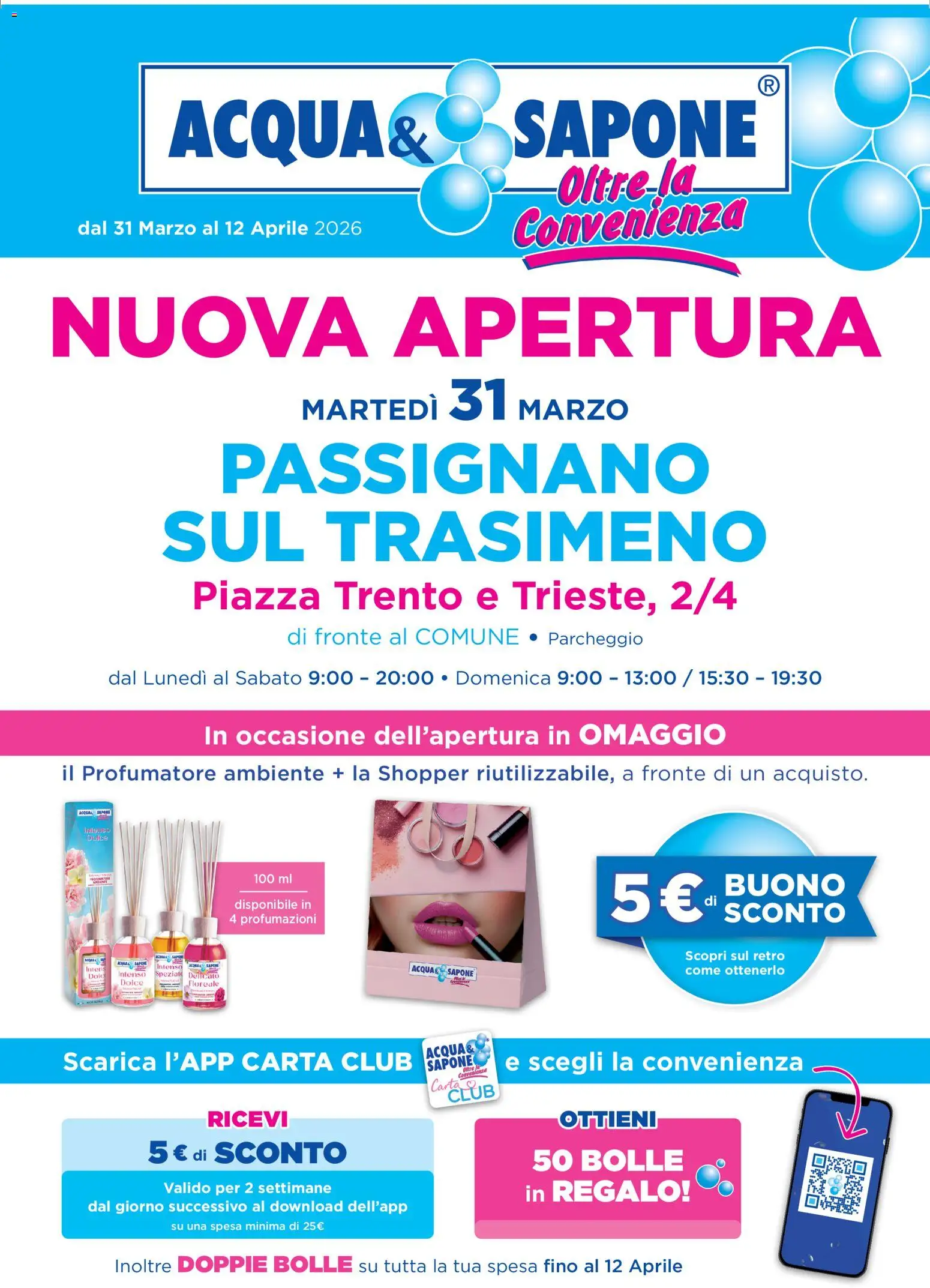 Volantino Acqua e Sapone del 31.03.2026 | Pagina: 1 | Prodotti: Sapone