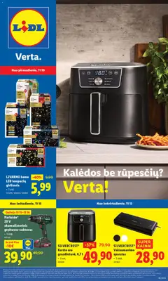 LIDL leidinys galioja nuo 10.11.2025