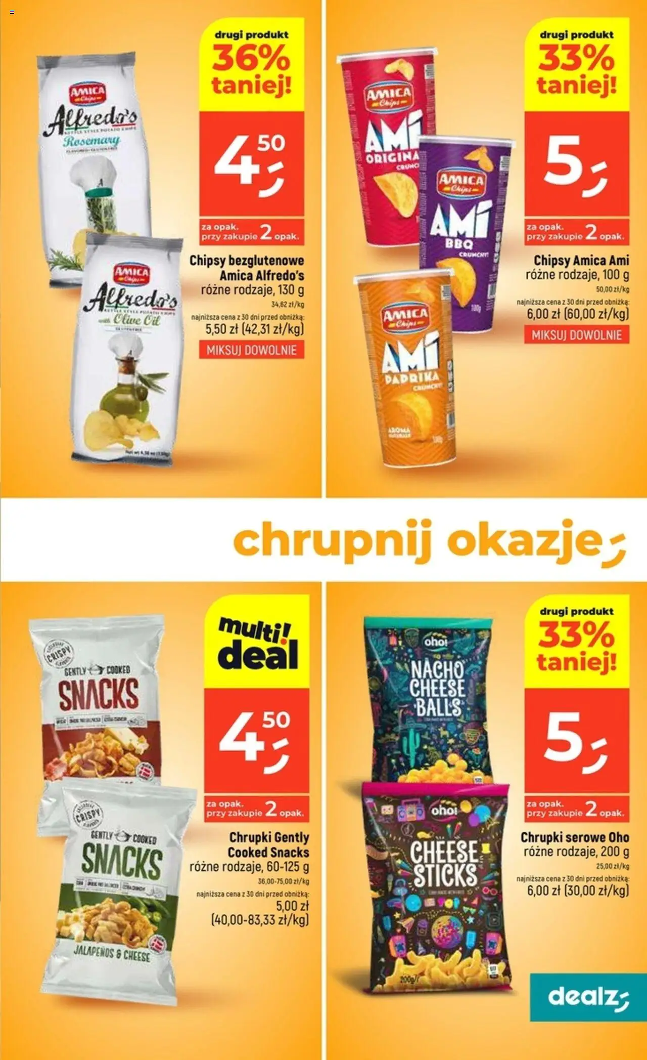 Dealz Gazetka od 11.09.2025 | Strona: 13 | Produkty: Chipsy, Chrupki, Chrupki serowe