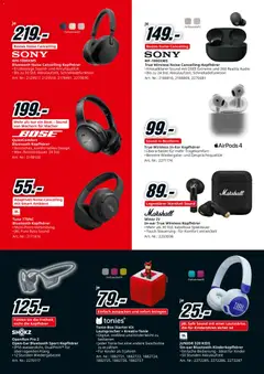 Media Markt Aktionen ab 07.12.2025 gültig | Seite: 5 | Produkte: Audio, Kopfhörer, Airpods, Lautsprecher