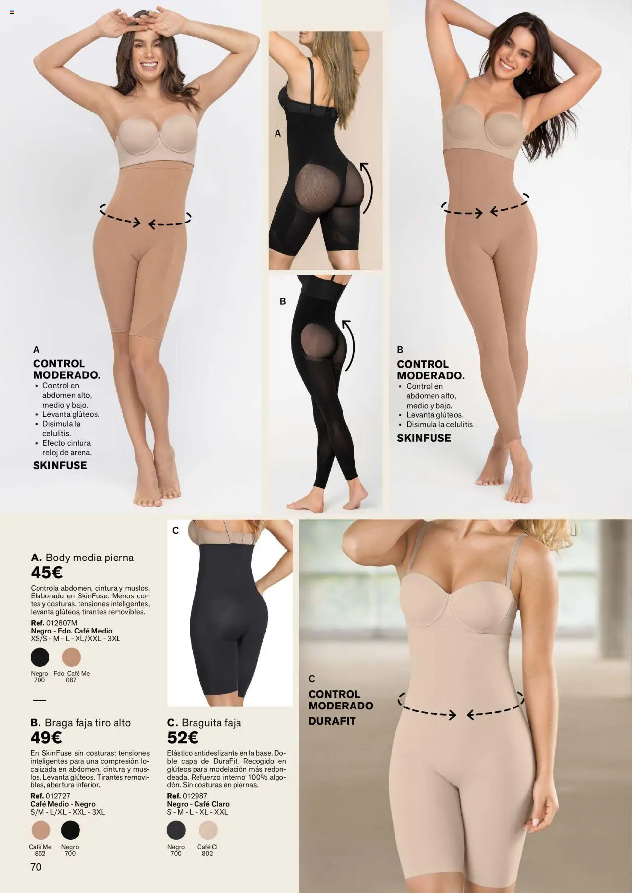 Leonisa folleto │ válido desde el 01.05.2025 | Página: 72 | Productos: Café, Reloj, Body, Braga