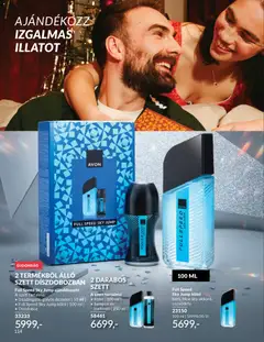 Katalógus AVON 2025 novemberi - amely érvényes a következő dátumtól: 01.11.2025 | Oldal: 120 | Termékek: Kölni, Tusfürdő, Dezodor, Izzadásgátló