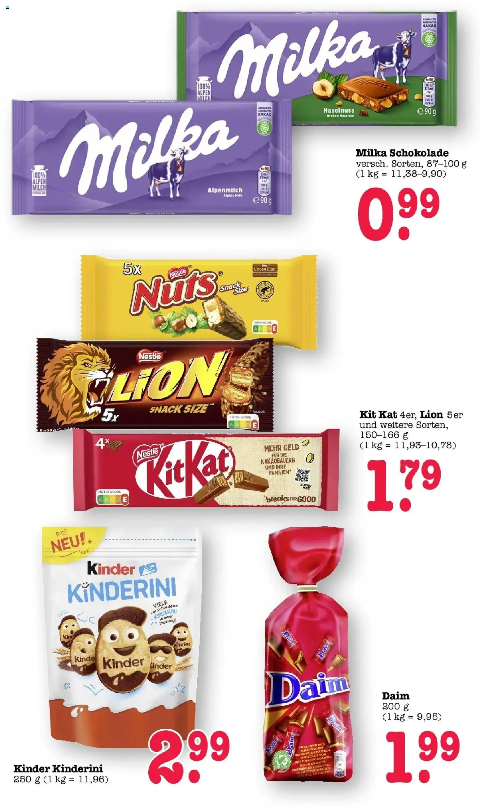 Edeka prospekt Bühlertal	 – gültig ab 01.03.2026 | Seite: 30 | Produkte: Milch, Schokolade, Milka schokolade, Milka