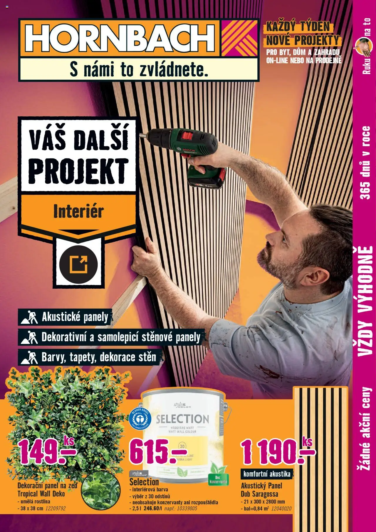 HORNBACH leták od 03.09.2025 | Strana: 1 | Produkty: Dekorace