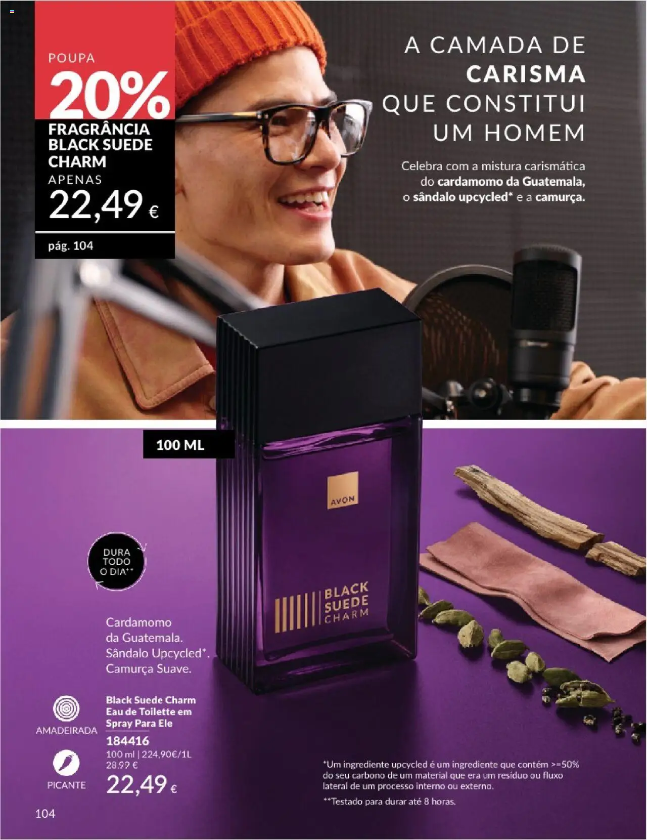 Catálogo Avon Campanha 8 │ válido de 01.08.2025 | Página: 104 | Produtos: Fragrância, Eau de toilette