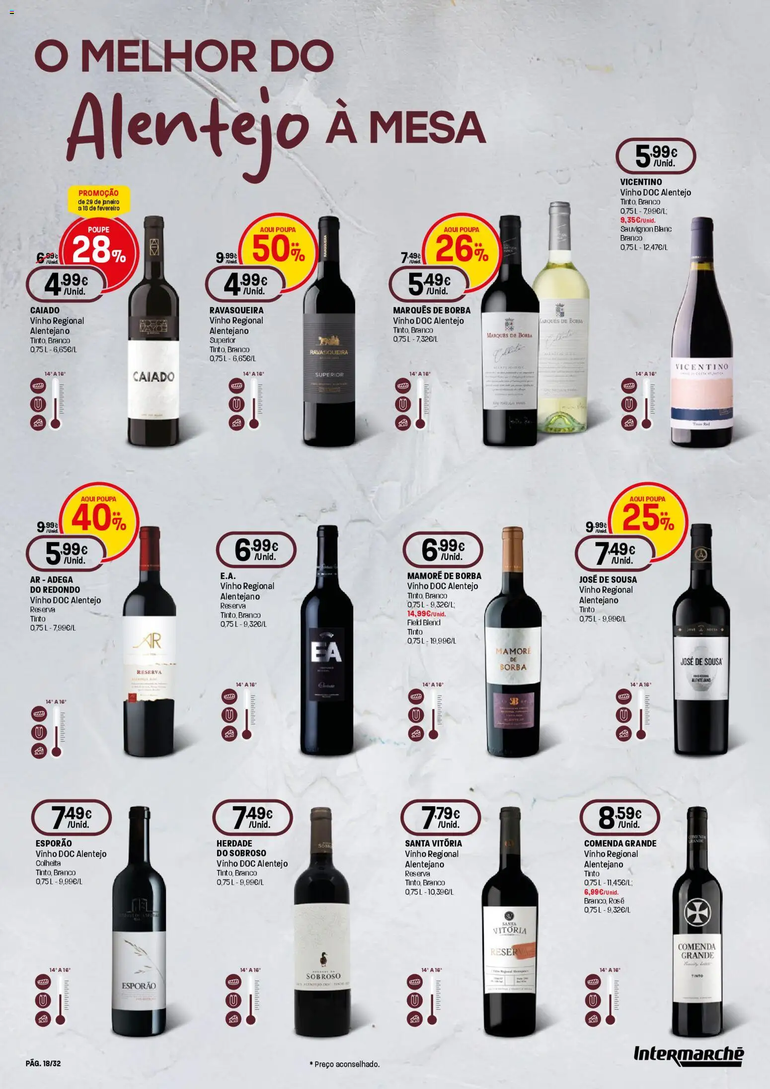 Intermarché - Queijos, Vinhos e Enchidos Super │ válido de 29.01.2026 | Página: 18