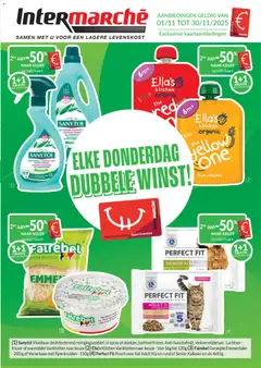 Intermarché - De novemberaanbiedingen met de Intermarché-kaart - Voorbeeld van een folder van Intermarché, geldig van 01.11.2025