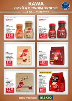 Pogląd oferty "Makro Gazetka - Kawa Nescafe" - ważna od 01.08.2025