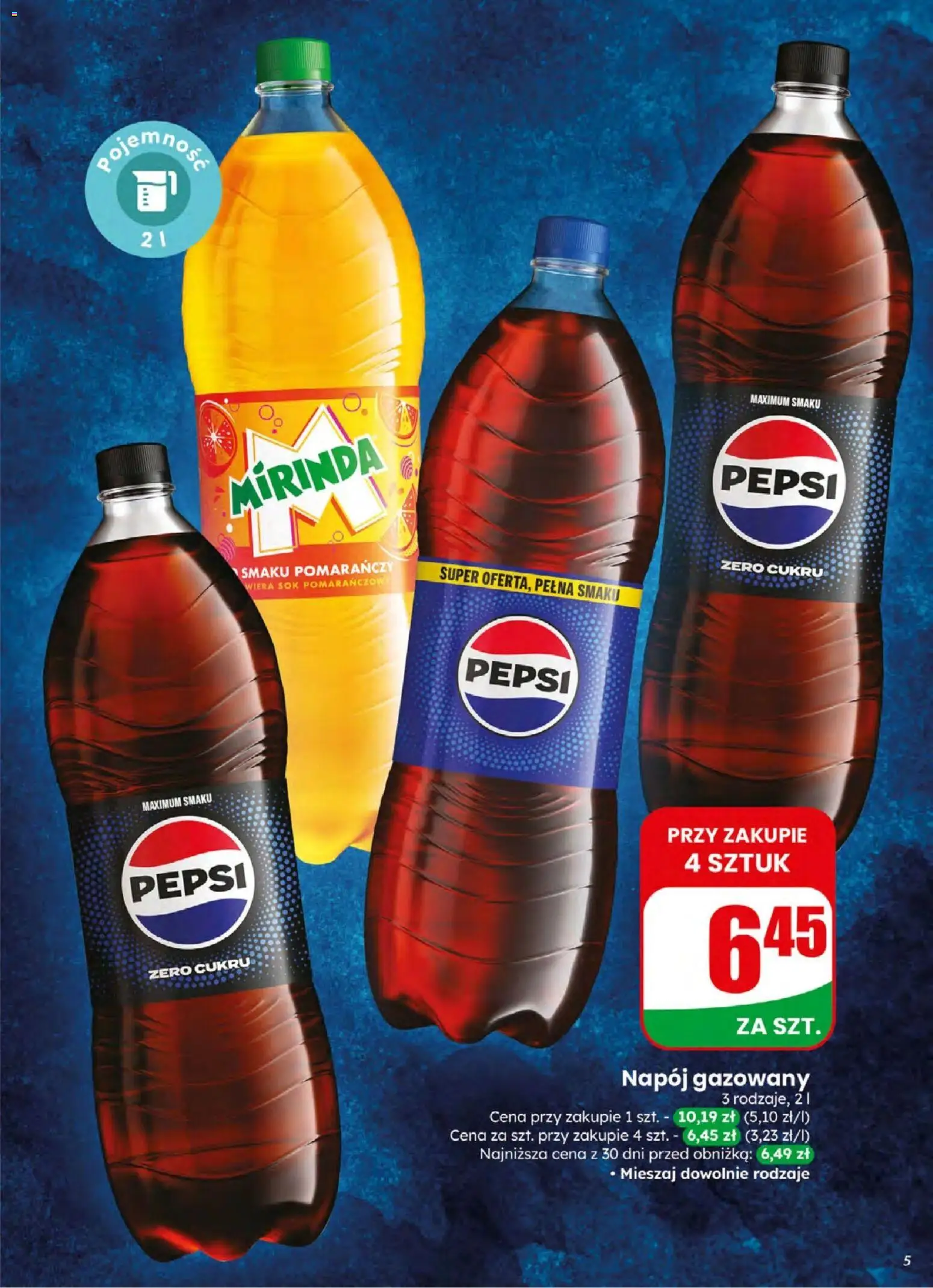 Dino gazetka od 15.04.2026 | Strona: 5 | Produkty: Pepsi, Sok