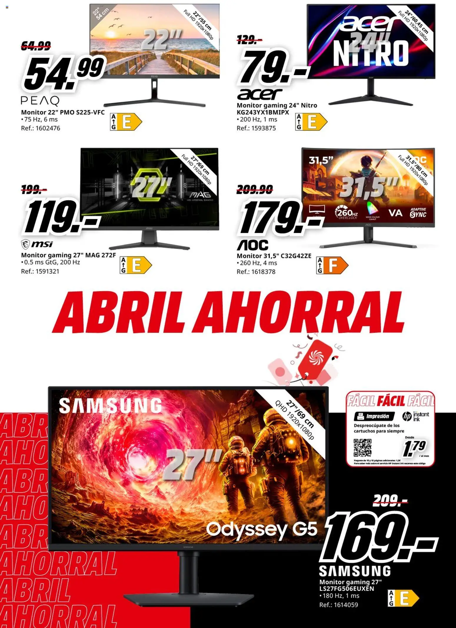 Media Markt folleto │ válido desde el 06.04.2026 | Página: 16 | Productos: Monitor