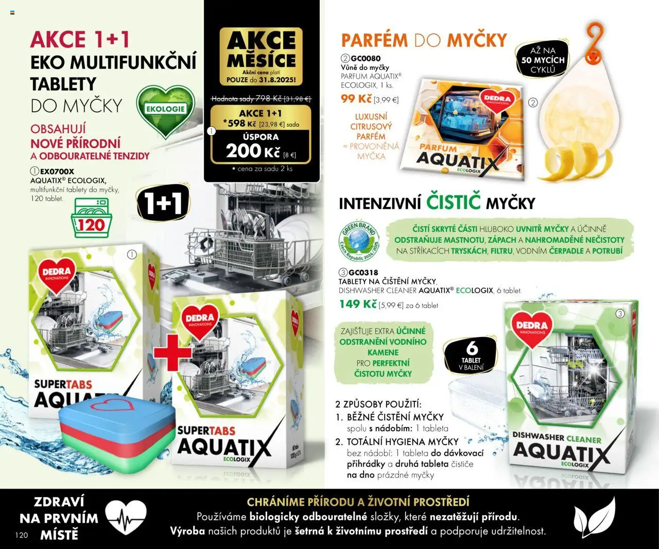 Dedra Katalog 8 2025 │ platný od 25.07.2025 | Strana: 20 | Produkty: Tablet, Parfém