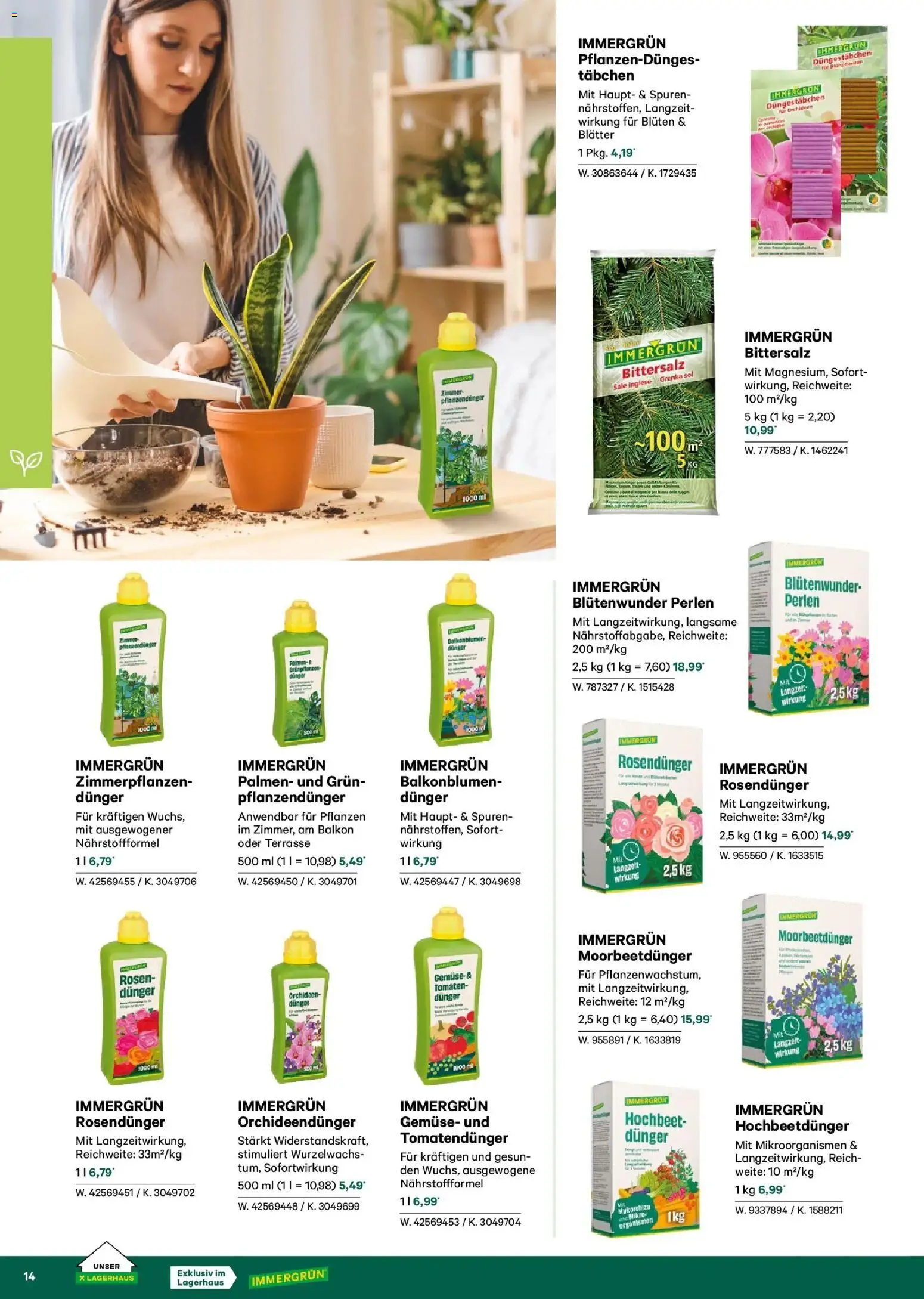 Lagerhaus Garten & Freizeit Katalog 2026 - Schweiggers, Bad Aussee  gültig ab 01.03.2026 | Seite: 14 | Produkte: Gemüse, Tomaten