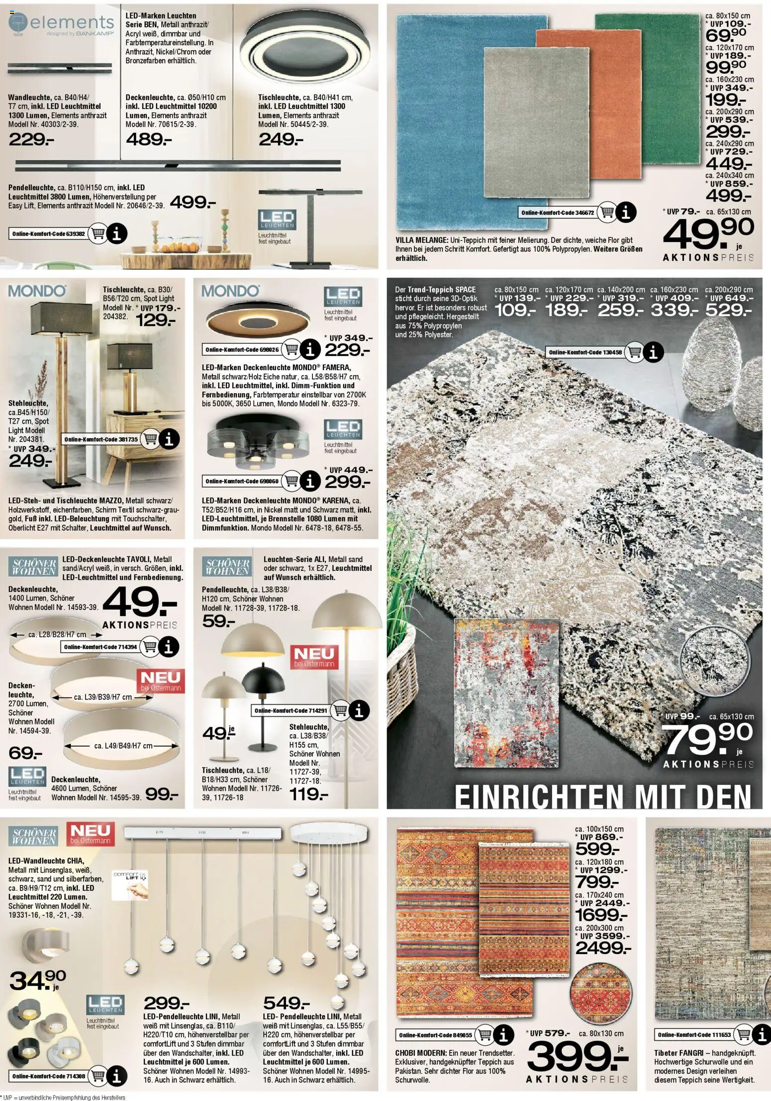 Ostermann Prospekt 	 – gültig ab 28.11.2025 | Seite: 6 | Produkte: Teppich